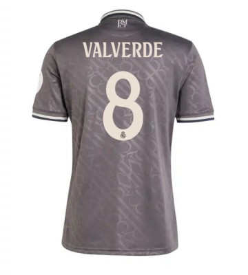 Real Madrid Federico Valverde #8 Tredjetröja 2024-25 Kortärmad